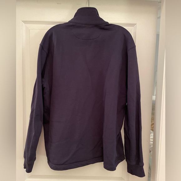 FRANK & OAK MENS QUARTER-ZIP SWEATSHIRT - Picture 2 of 3